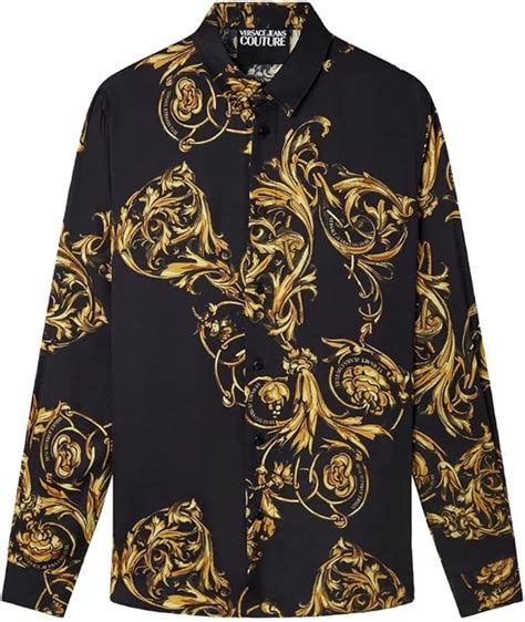 camicia di versace uomo|Camicie Di Jeans VERSACE JEANS COUTURE .